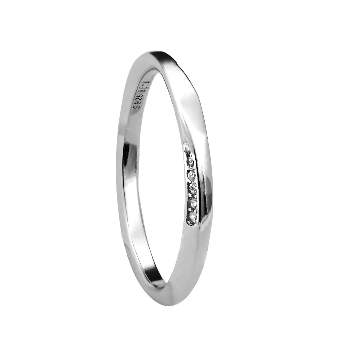 Aliança Prata 925 Cannes 2,2mm