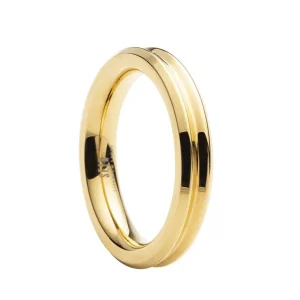 Aliança de Titânio Wave 3mm