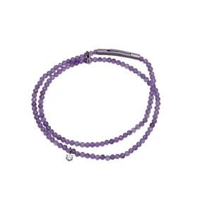 Pulseira Saint-Tropez 2 voltas Lilás