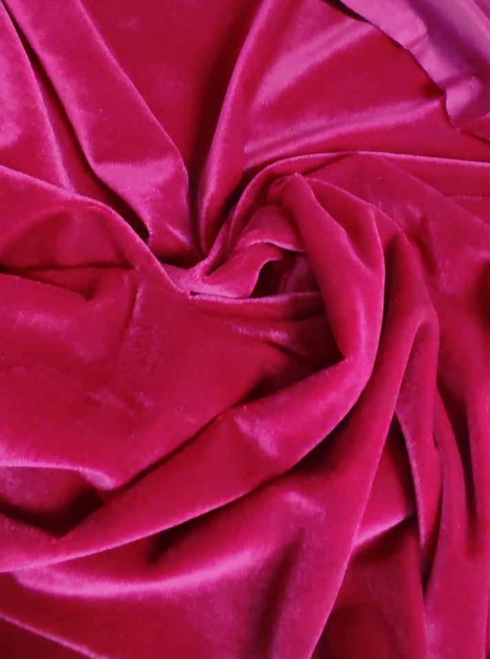 Tecido Veludo Vermelho