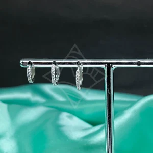 Piercing Argolinha Cravejada Cate