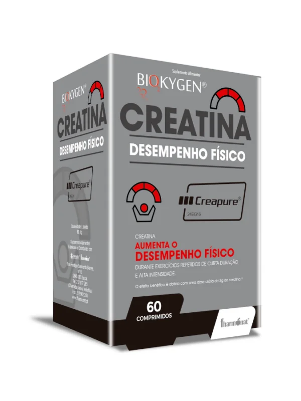 BIOKYGEN CREATINA CREAPURE – 60 COMPRIMIDOS – FAHRMONAT - Image 2