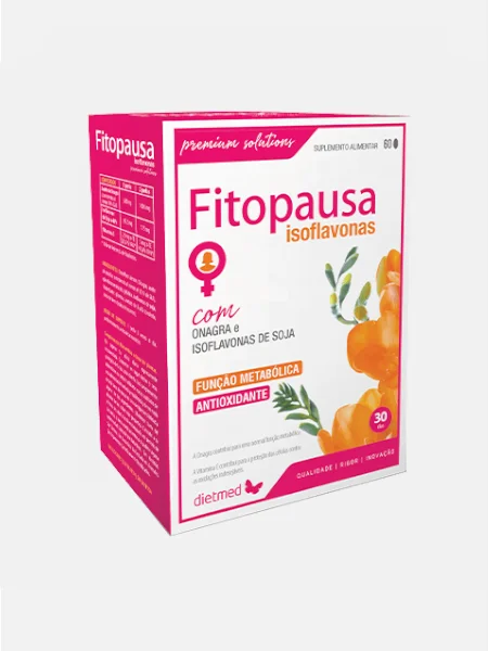 FITOPAUSA ISOFLAVONAS – 60 CÁPSULAS – DIETMED - Image 2