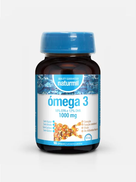 ÓMEGA 3 1000 MG – 90 CÁPSULAS – NATURMIL - Image 2