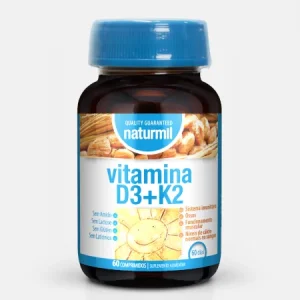 VITAMINA D3 + K2 – 60 COMPRIMIDOS – NATURMIL