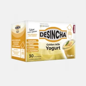 BIOKYGEN DESINCHA GOLDEN MILK YOGURT – 30 SAQUETAS – FHARMONAT