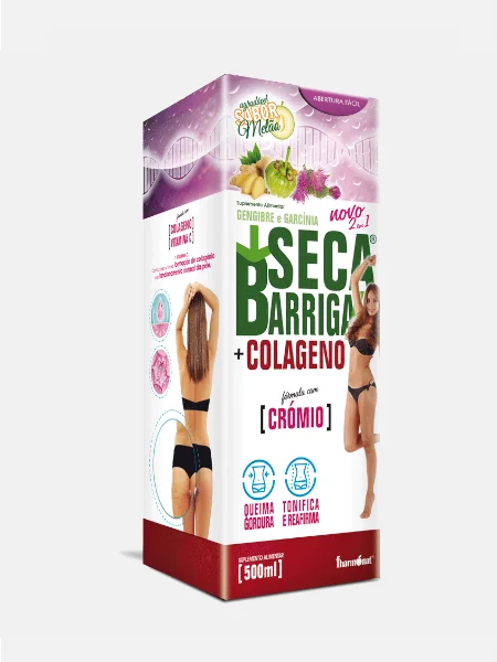 SECA BARRIGA + COLAGENIO – 500ML – FHARMONAT - Image 2