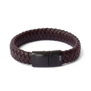 Pulseira de Couro Genuíno Sheer