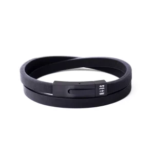 Pulseira de Couro Italiano Trevi