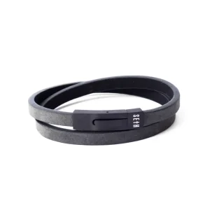 Pulseira de Couro Italiano Trevi