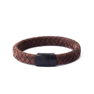 Pulseira de Couro Italiano Milan