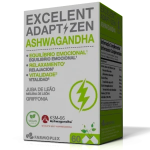 EXCELENT ADAPT ZEN VEGAN – 60 CÁPSULAS – FARMOPLEX
