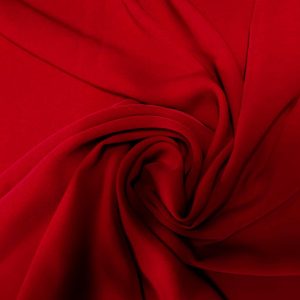Crepe Compacto Vermelho Cereja