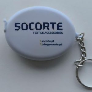 Porta-Chaves Fita Métrica 150cm (cm/polegadas)