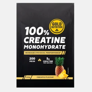 100% CREATINE MONOHYDRATE PINEAPPLE – 200G – GOLD NUTRITION