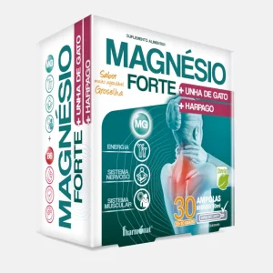 MAGNÉSIO FORTE+UNHA DE GATO+HARPAGO – 30 AMPOLAS – FHARMONAT