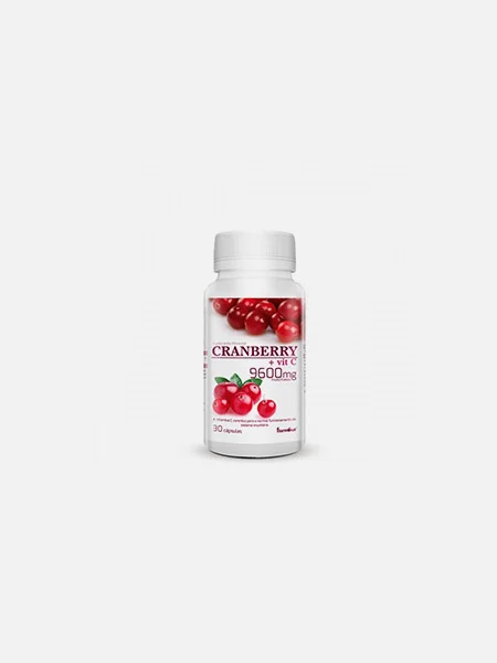 CRANBERRY + VITAMINA C – 30 CÁPSULAS – FHARMONAT
