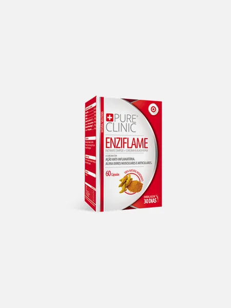 PURE CLINIC ENZIFLAME – CHI – 60 CÁPSULAS