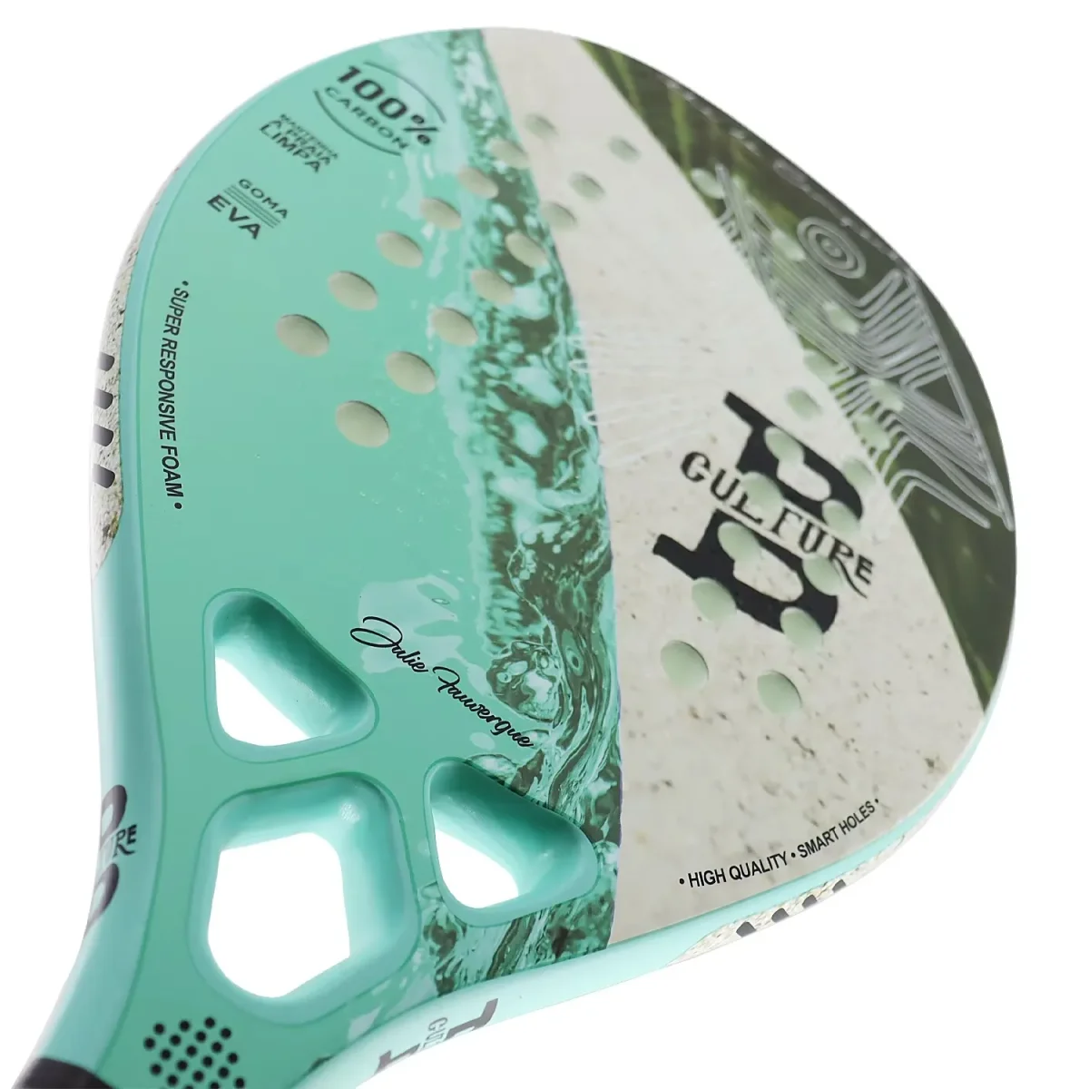 Raquete Beach Tennis Carbon Pro 3K Unlimited - Image 7