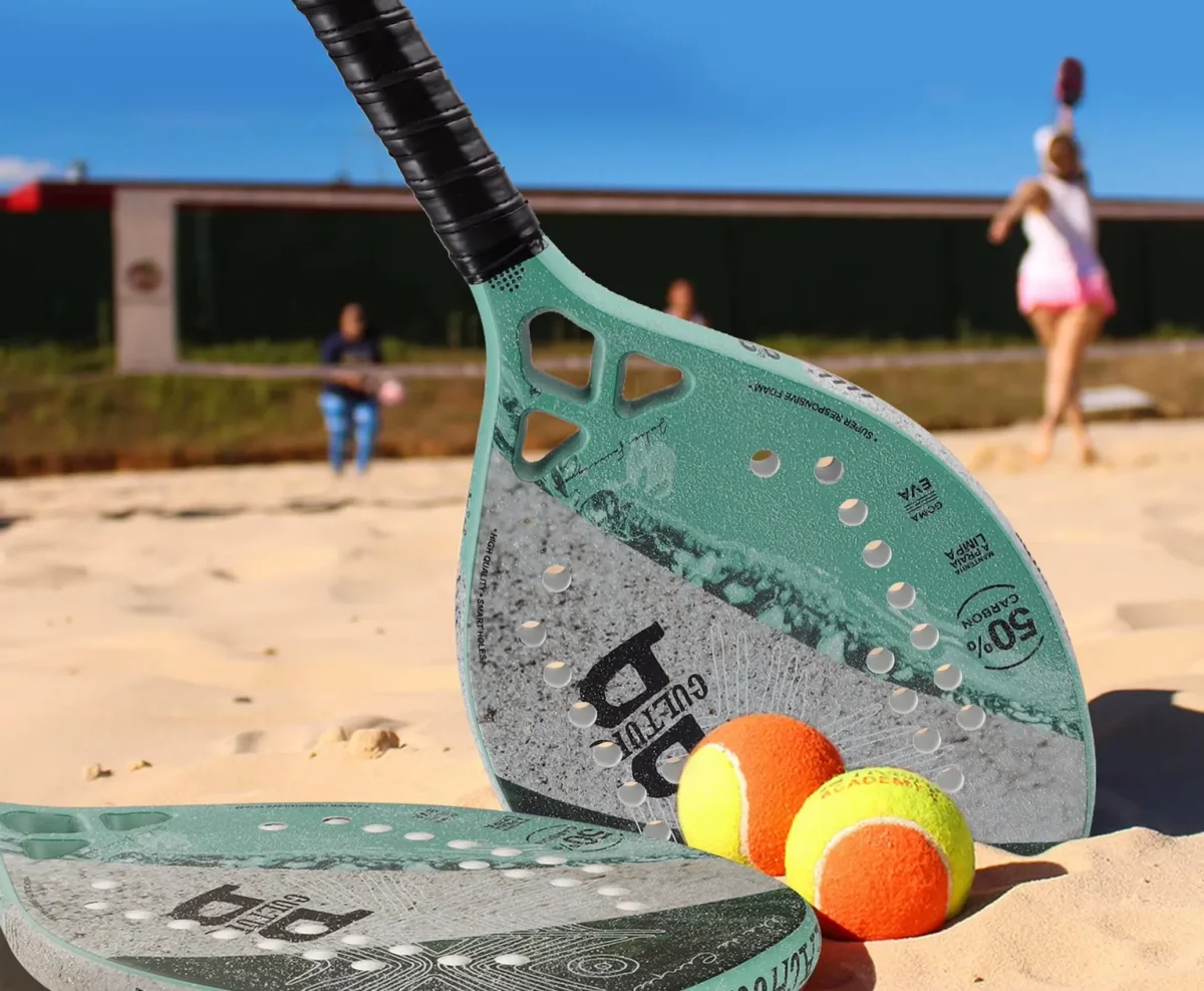 Raquete Beach Tennis Carbon Pro 3K Unlimited - Image 8